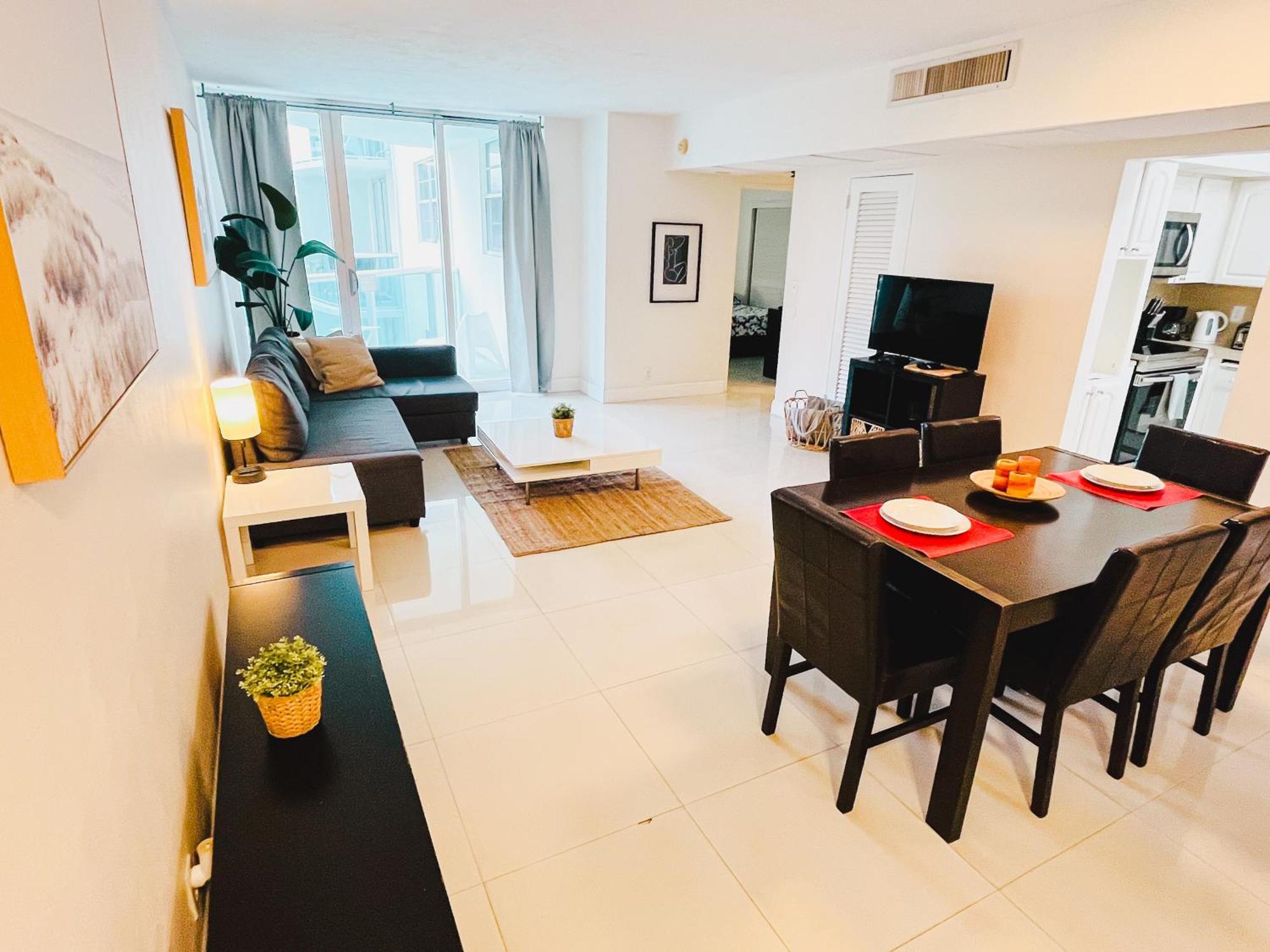 The Tides On Miami Hollywood Bay View Apartments 1B Ngoại thất bức ảnh